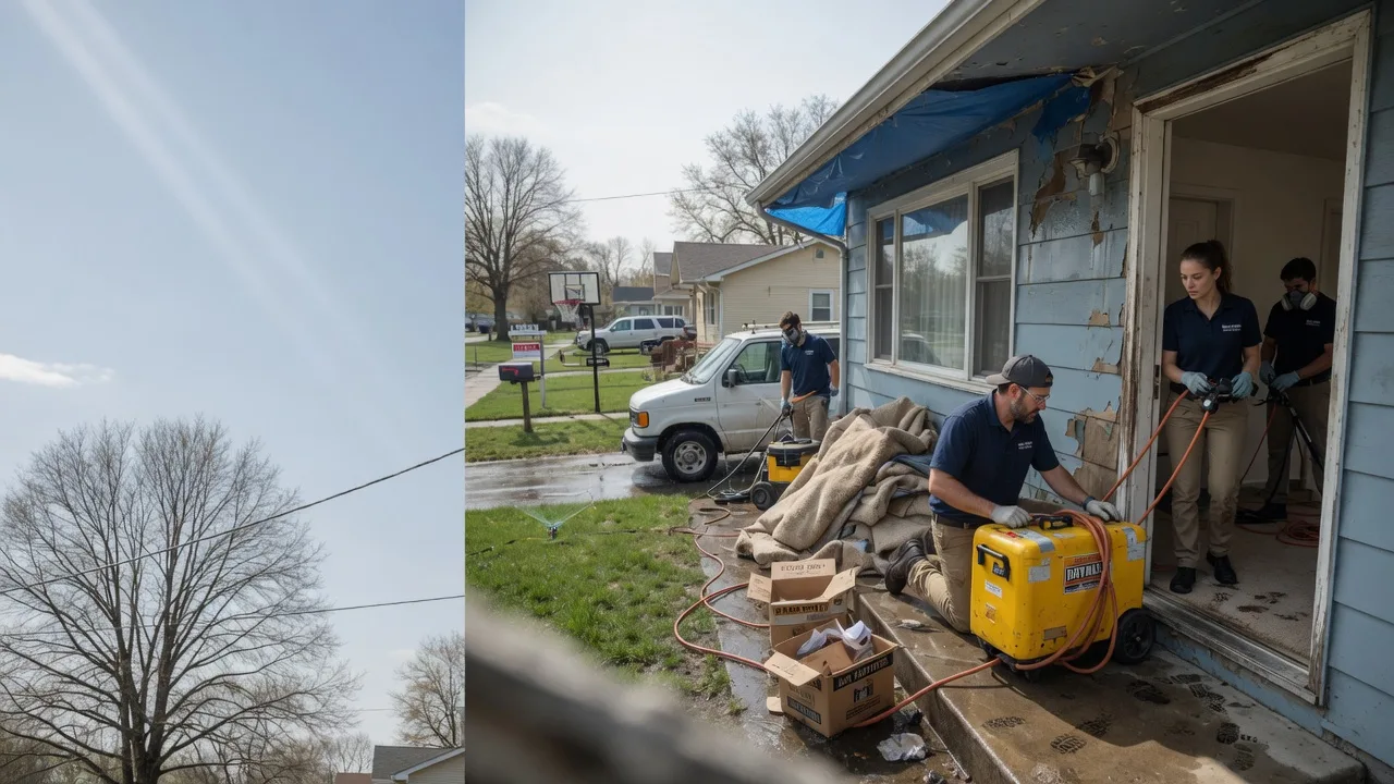 Basement Flood Cleanup in Stow, MA near me